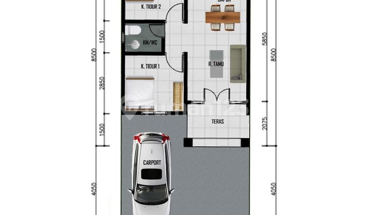 Dijual Rumah Murah di Talang Bakung, Kota Jambi 2