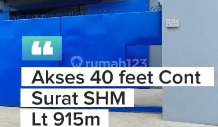 Dijual Gudang LT 915M², LB 480M², Kamal Muara, Penjaringan, Jakarta Utara Dijual Gudang LT 915M², LB 480M², Kamal Muara, Penjaringan, Jakarta Utara