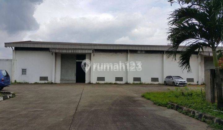 Disewa Gudang LT 4.875M², LB 1.000M², Jati Uwung, Kab Tangerang 1