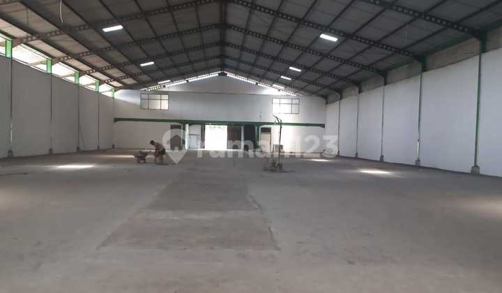 For Rent Warehouse Land Area 9ha, Building Area 1,740 m², Serang Main Road, Cikupa District, Tangerang Regency
