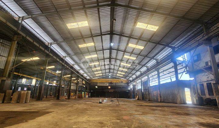 Disewa Gudang Lt 3.200M², Lb 2.750M², Cipondoh, Kab Tangerang 1