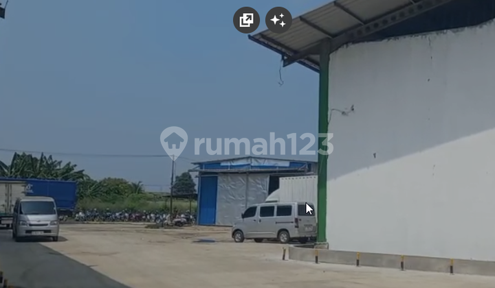 For Rent Warehouse Land Area 9ha, Building Area 1,740 m², Serang Main Road, Cikupa District, Tangerang Regency