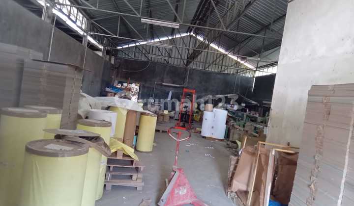 For Sale Warehouse LT 840 M², LB 600 M², Plot DPR, Cipondoh Subdistrict, Tangerang City