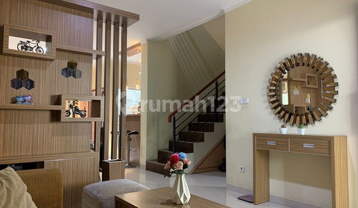 Dijual Rumah 3 lantai, LT 98 M8, LB 150 M², Full Fulnish, SErpong Garden 1, Cisauk, Serpong 2
