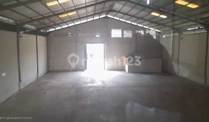 For Rent Warehouse Land Area 1,300 m², Building Area 1,000 m², Bitung, Cikupa Sub-district, Tangerang Regency