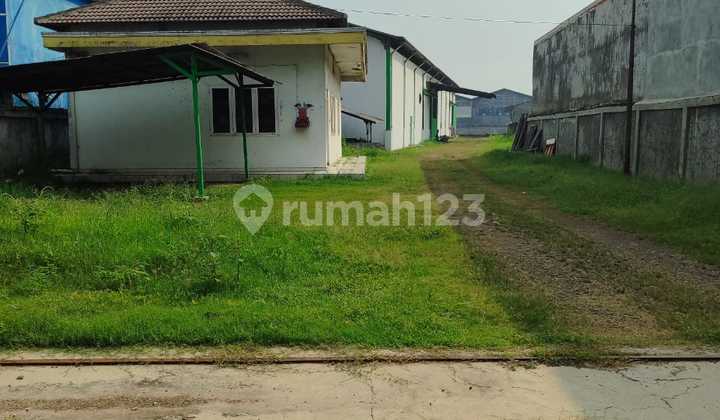 Dijual Tanah 9.948m2 dan Gudang LB 2.300, Kosambi, Tangerang