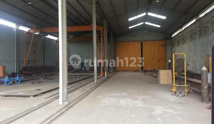 For Rent Warehouse LT 2,800 M², LB 2,500 M², Cukang Galih, Curug Subdistrict, Tangerang Regency.