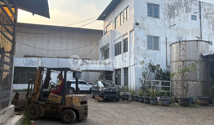 Disewa Gudang 1 ha, LB 1.650 M² ( 100x165), Daan Mogot km11, Kec. Cengkarang, Jakarta Barat