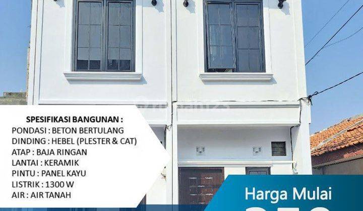 Rumah 2 Lantai Baru Dekat ke Jakarta Timur Dan Jakarta Selatan 1