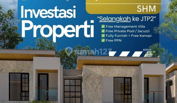 Rumah Villa Modern Minimalis Di Kota Batu 1