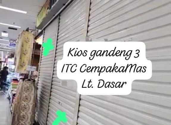 Kios 3 Unit Gandeng Di ITC Cempaka Mas Blok C Lantai Ground R1884 2