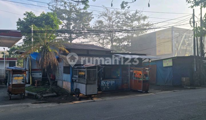 Land 1100M² Commercial Area Facing Main Road in Ciputat, South Tangerang.