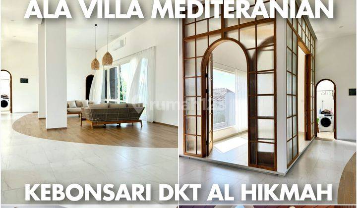 Murah Super Bagus Ala Villa Mewah Dijual Rumah Kebonsari Furnish 1