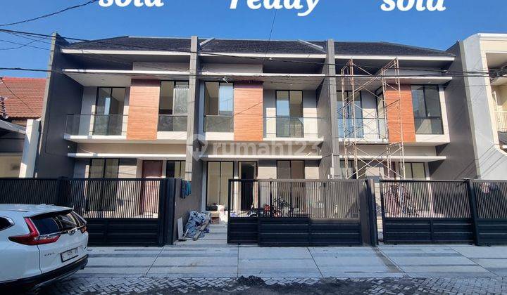 Murah Dijual Rumah Baru SHM di Mulyosari Prima , Surabaya 1