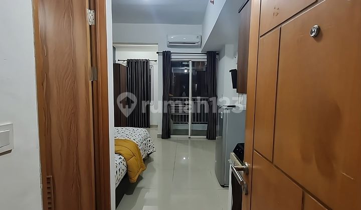 Disewakan Apartemen The Nest Puri Kembangan | Type Studio 27 m2 | Tower D lt 10 | Hadap Swimming Pool | Harga 30 jt / thn 2