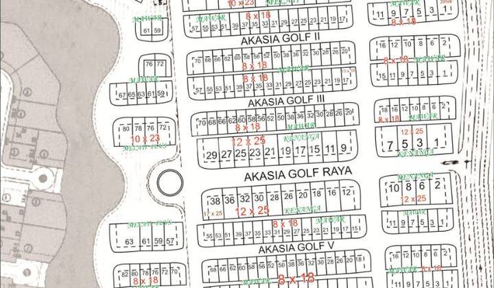 kav pantai indah kapuk cluster akasia golf 1