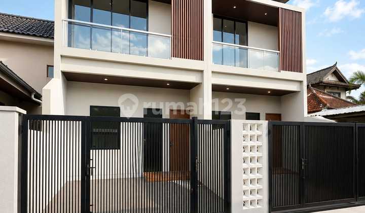 New Modern Ready-to-Occupy House 5 Minutes to Miko Mall in Kopo Permai