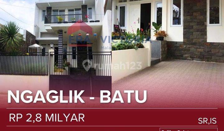 Villa Di Batu Dekat Pusat Kota Batu Pemandangan 360 Derajat Di Rooftop 1