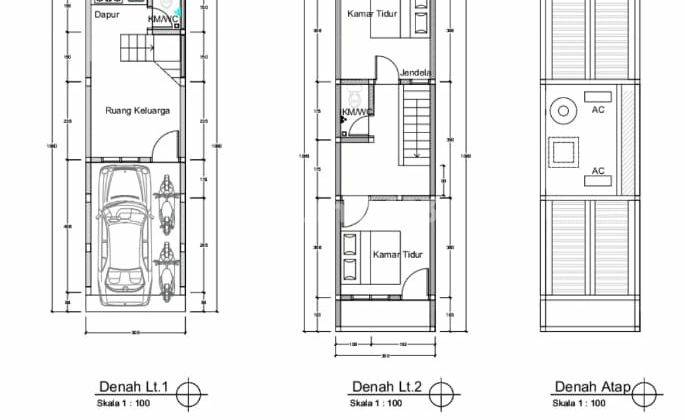 Rumah 2 Lantai Selangkah Ke Jln Raya Jakarta Bogor 2