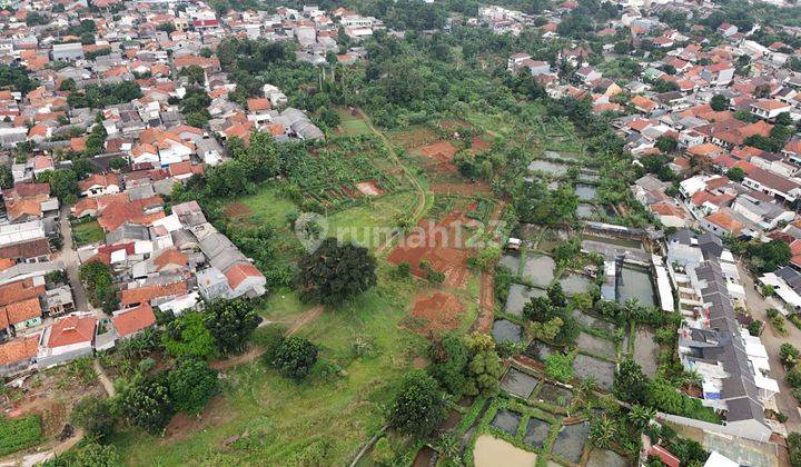 Di jual tanah pinggir jalan raya sawangan row jalan 2 mobil akses tretegis cocok untuk perumahan  1