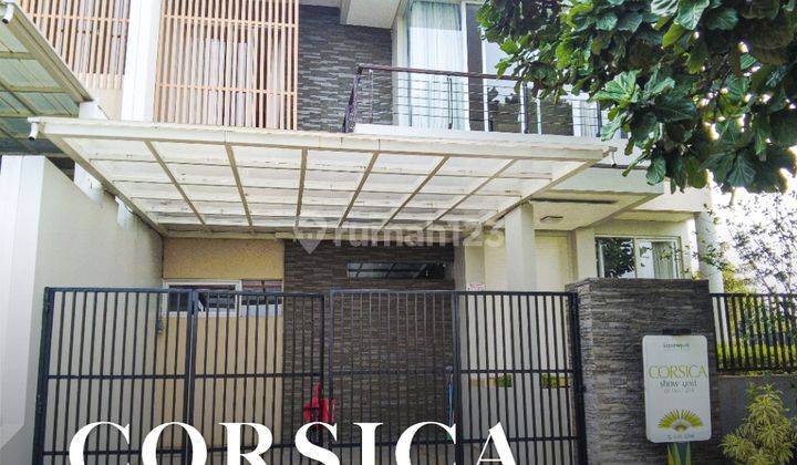 Rumah Asri 2 lantai di Bukit Golf (Corsica), 3+1 KT, SHM, dekat pintu toll Cimanggis 1