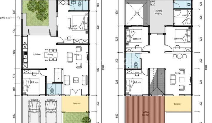 Rumah Mewah Dalam Cluster di Mampang, Depok 2