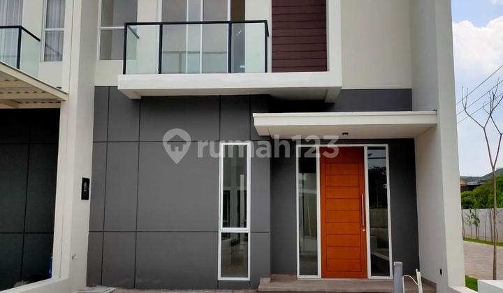 Rumah Modern Minimalis Central Park Juanda Cluster The Groove