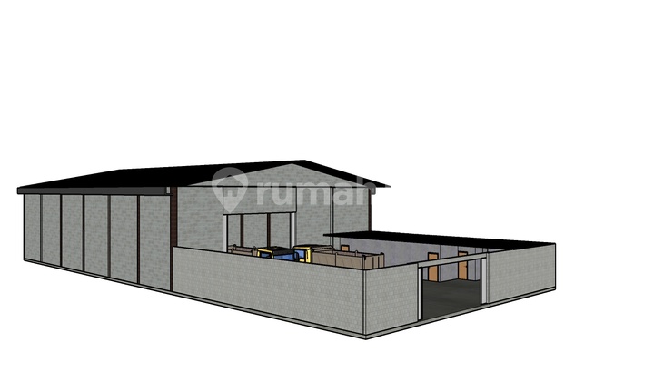 New Warehouse Plus Office with Complete SHM IMB in Cargo Denpasar