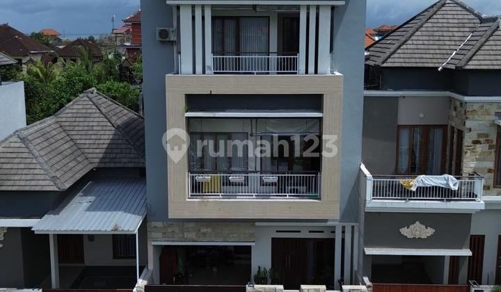 Rumah 3 Lantai Shm Imb Valid Di Kesiman View Sawah Pk
