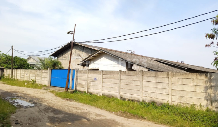 Pabrik Bekas Garmen Kawasan industri III di JATAKE, Tangerang