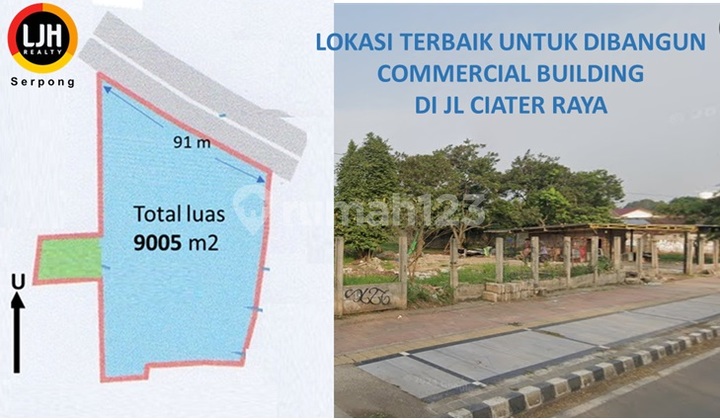 Tanah Cocok untuk Perkantoran, Rumah Sakit, Sekolah Dekat Tol Tanah Cocok untuk Perkantoran, Rumah Sakit, Sekolah Dekat Tol