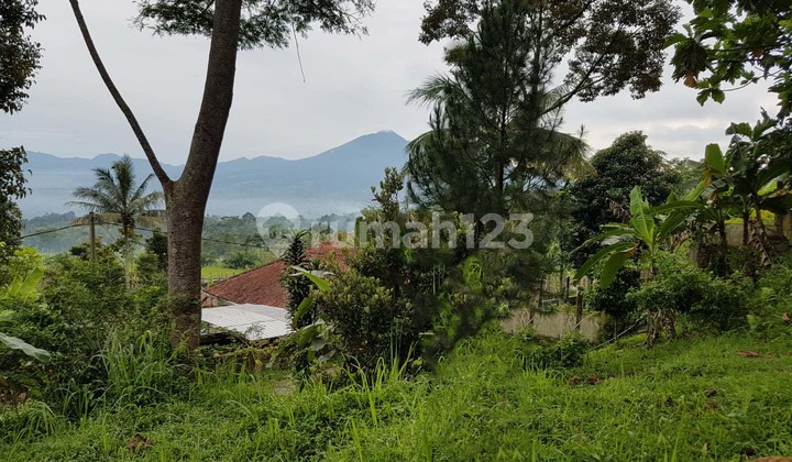 Tanah View Gunung Peruntukan Villa, Akses Jalan ada di Bogor