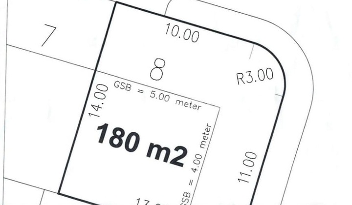 Kavling Hook di Green Wich Park - Luxmore Bsd Kavling Hook di Green Wich Park - Luxmore Bsd