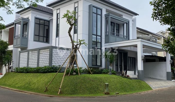 Rumah mewah American modern hoek cantik di Delatinos 1