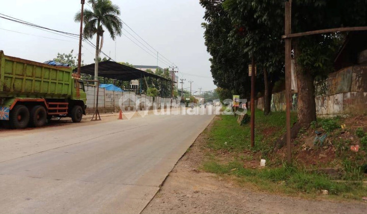 Tanah Jual Cepat Jalan Raya Gunung Sindur Untuk Pabrik Dan Gudang