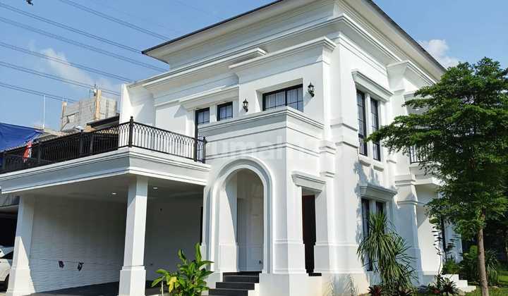 Classic Modern Hook House Model, Semi Furnished, Alam Sutera