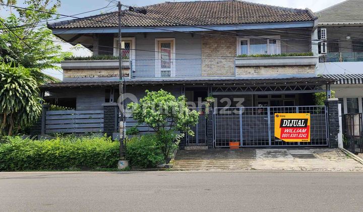 Rumah 2 Lantai Hook pinggir Jalan Raya Bintaro Jakarta Selatan