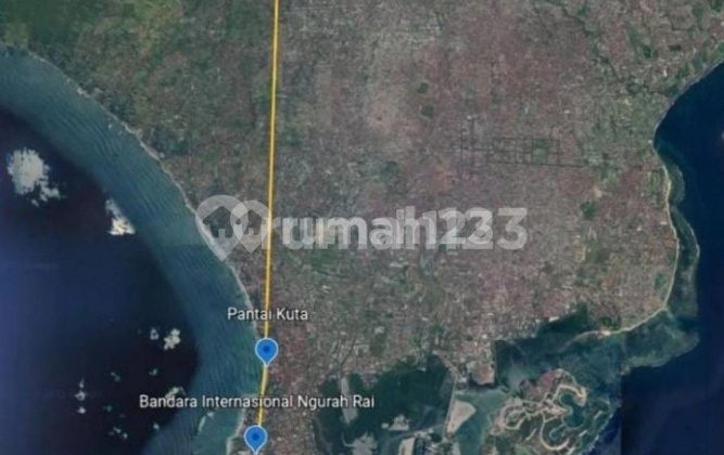 Land 3000m2  Strategic Location in Dalang Permai, Badung North Kuta.