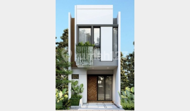 Rumah 2 lantai dengan 3 Kamar Tidur