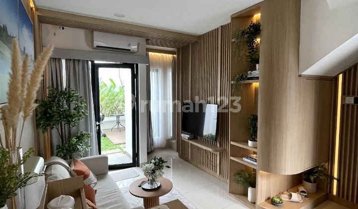 Rumah Dengan Desain Modern Yang Asri di Depok