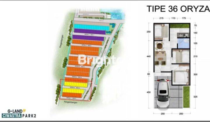 Rumah Baru Ciwastra Park 2 Oryza 60/36 2