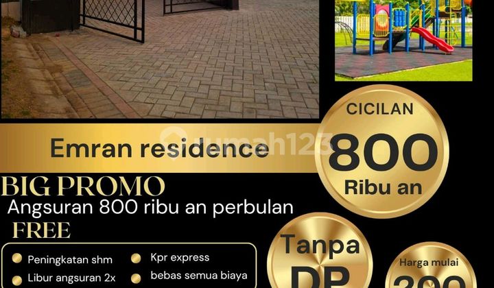 Cicilan 800 Rb An Sudah Bisa.cicil Rumah Cantik Lokasi Strategis Dekat Pinti Tol 2