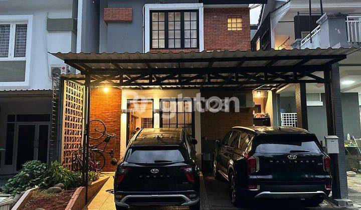 Rumah 2 Lat Semi Furnished Bagus, Asri Dan Siap Huni Di Kawasan Nusaloka Bsd 1