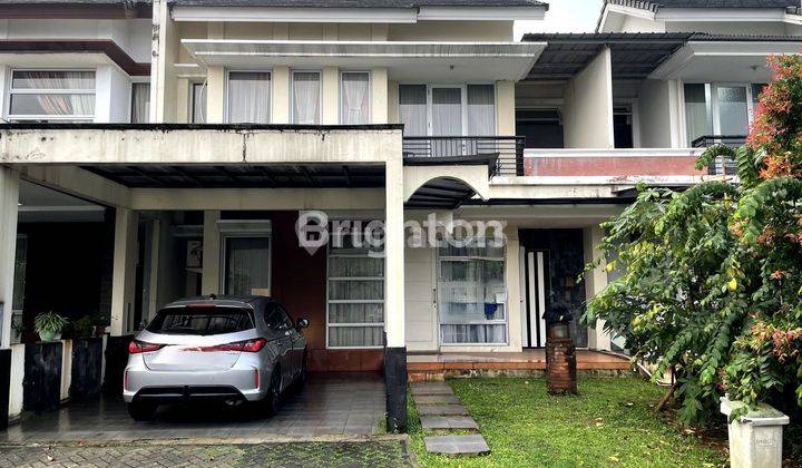 Rumah 2 Lat Un-Furnish, Asri, Bagus Dan Siap Huni, Di Kawasan Nusaloka Bsd 1