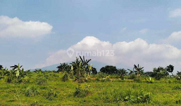 Dijual tanah murah best view gunung di Cijeruk Bogor  1