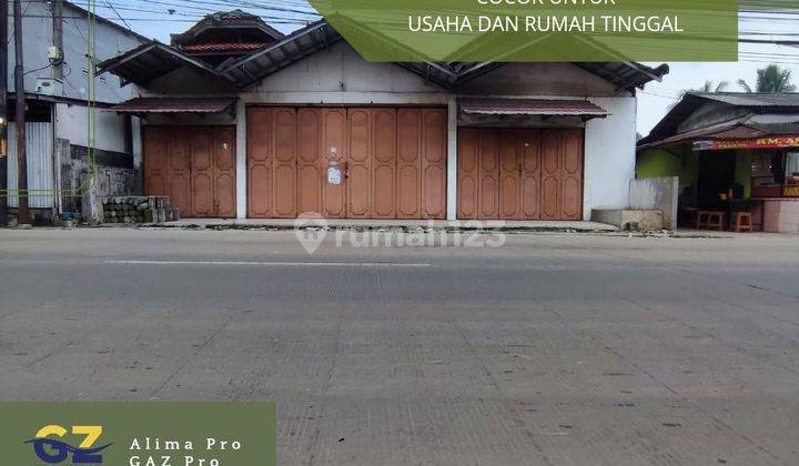 Dijual ruko strategis dan tanah  1