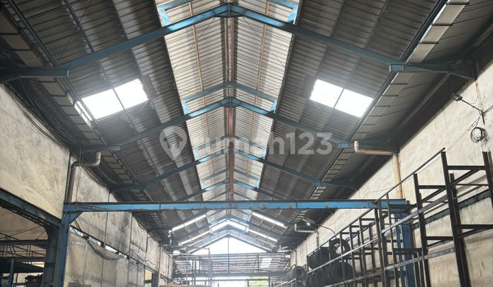 Dibawah NJOP Akses 40 Ft Pinggir Jalan Raya Gudang Bebas Banjir