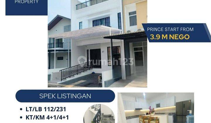 Di Jual Rumah Flamboyan Alam Sutera Sudah Renov 7x16  1