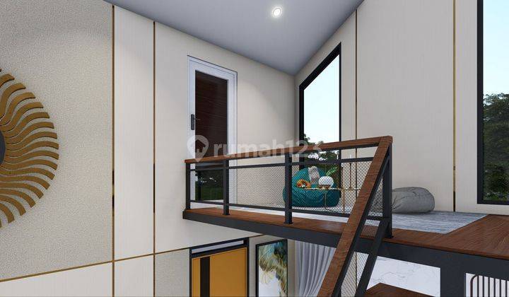 rumah modern model skandinavian sawangan 2