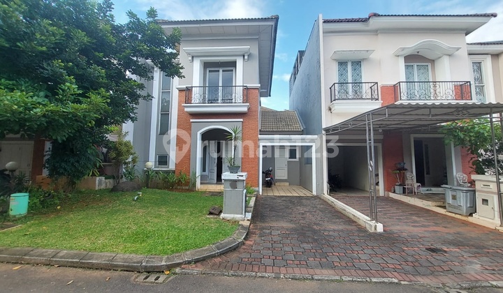 Rumah Crystal 9 x 16 Gading Serpong Hadap Selatan Siap Huni